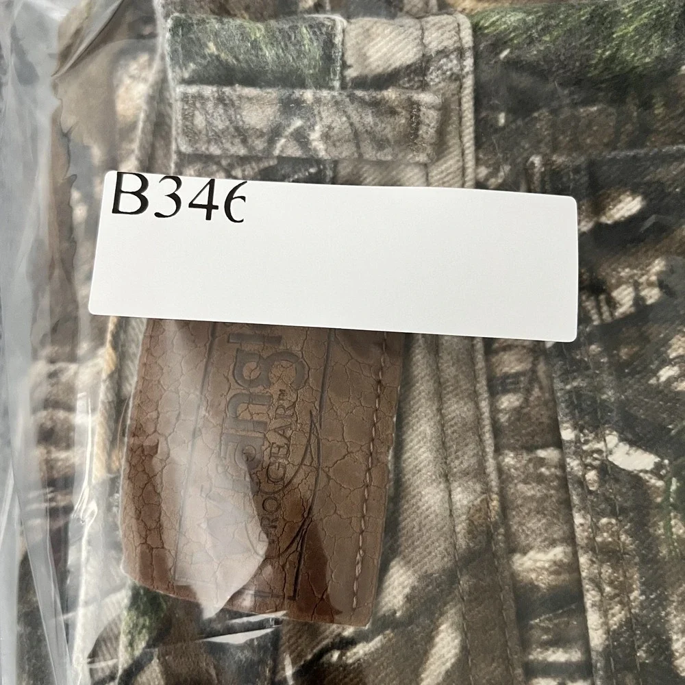 Wrangler Pro Grear‎ Brush Guard Realtree Canvas Camo Hunting Jeans Men 40x34